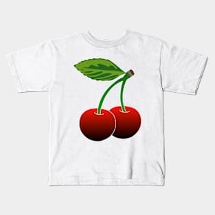 Delicious Cherries Kids T-Shirt